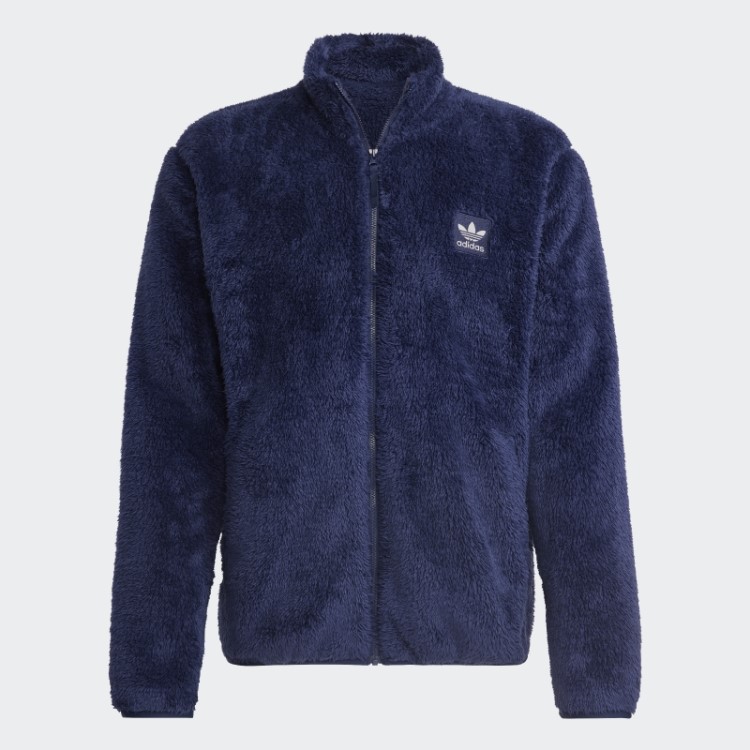 Essentials+ Jaqueta De Lã Fofa Night Indigo Adidas