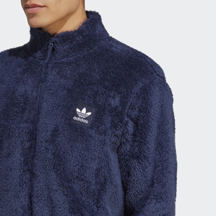 Essentials+ Jaqueta De Lã Fofa Night Indigo Adidas