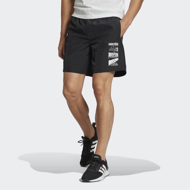 Essentials Brandlove Chelsea Short Tecido Preto Adidas
