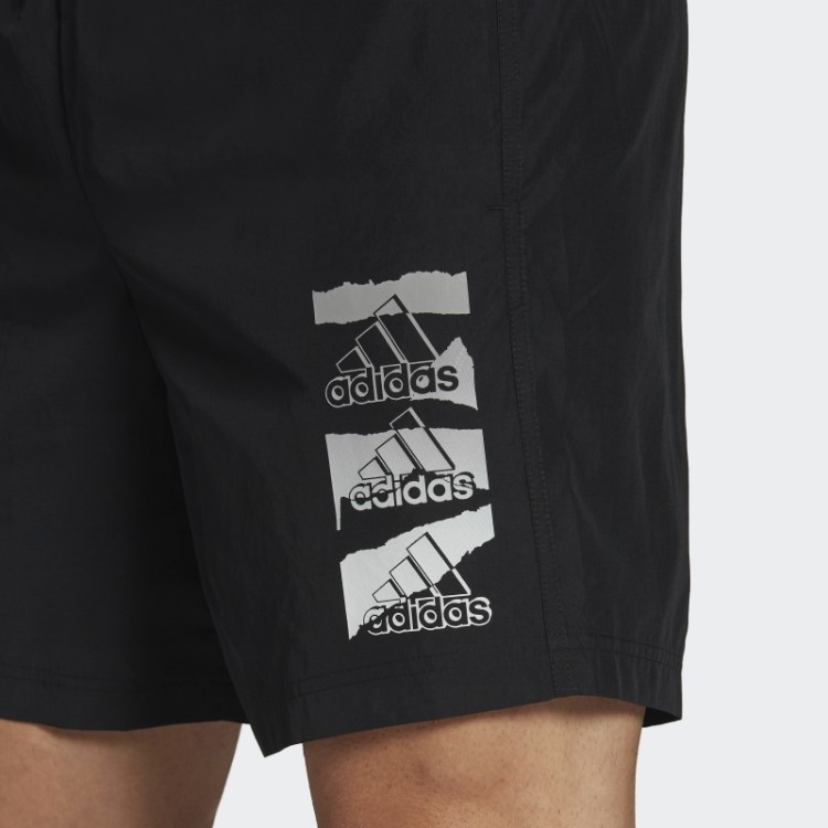 Essentials Brandlove Chelsea Short Tecido Preto Adidas