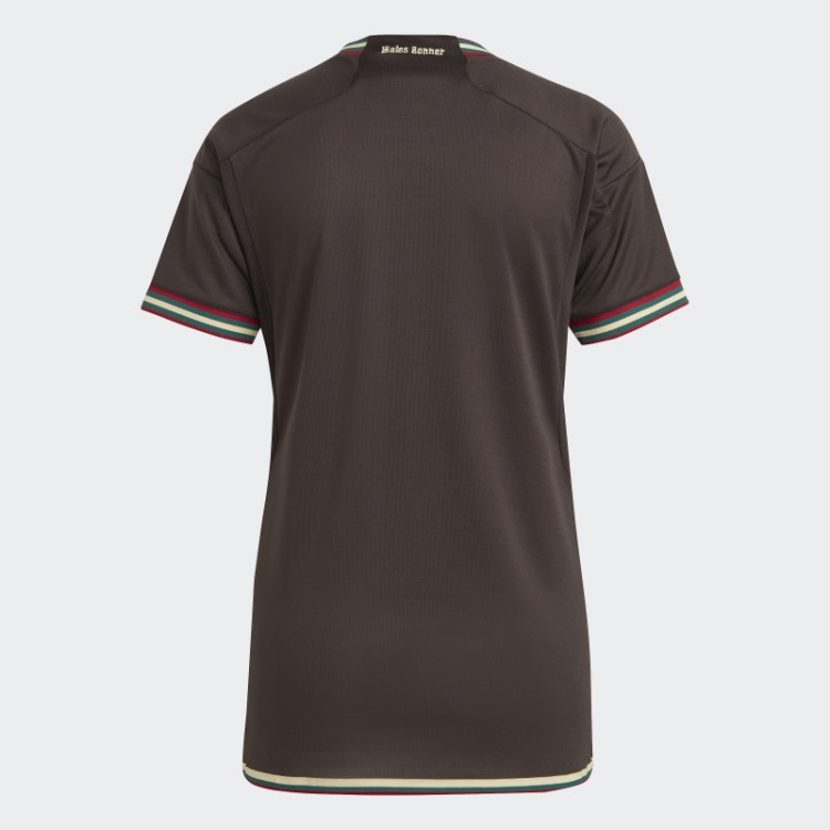 Camisa Adidas Night Brown Jamaica 23 Fora