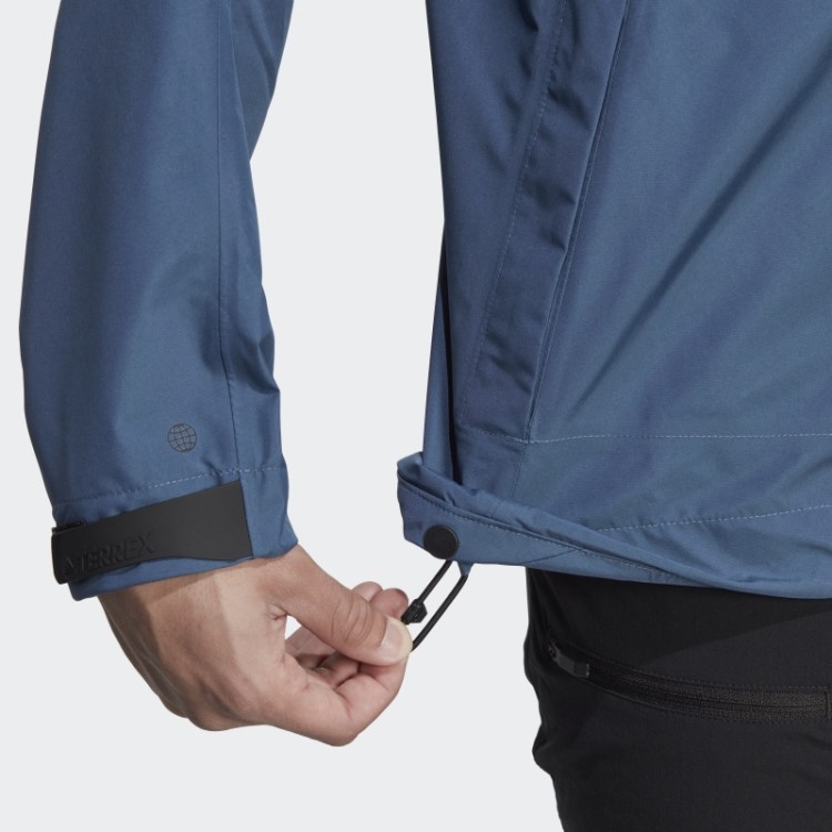Jaqueta De Chuva Adidas Terrex Xperior Gore-tex Paclite Aço