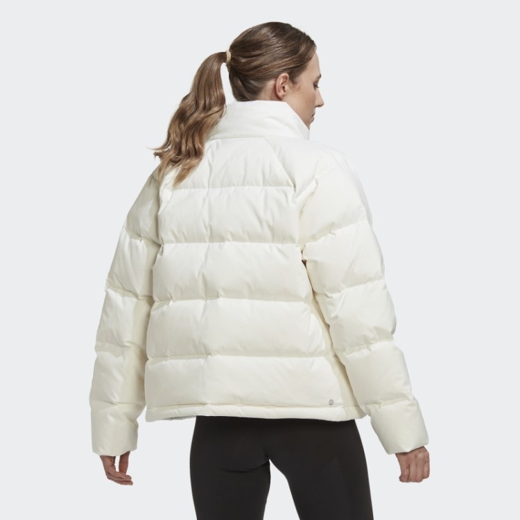 Jaqueta Branca Adidas Helionic Relaxada