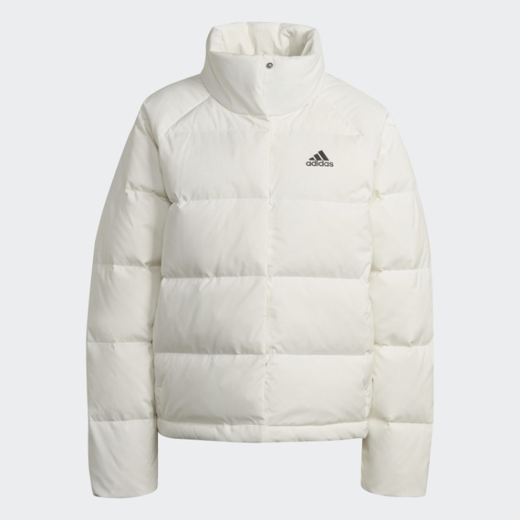 Jaqueta Branca Adidas Helionic Relaxada