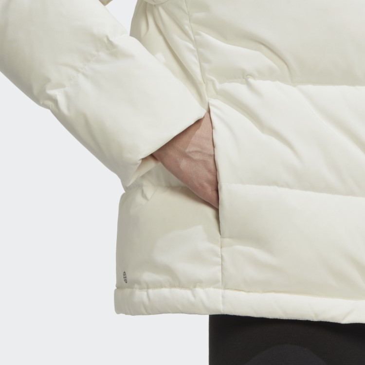 Jaqueta Branca Adidas Helionic Relaxada