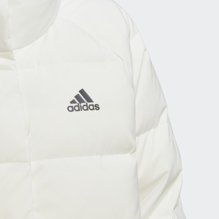 Jaqueta Branca Adidas Helionic Relaxada