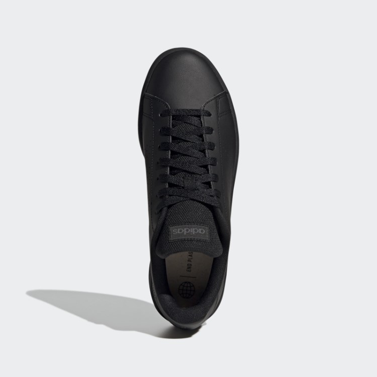 Tênis De Estilo De Vida De Quadra Básica Vantagem Preto Adidas