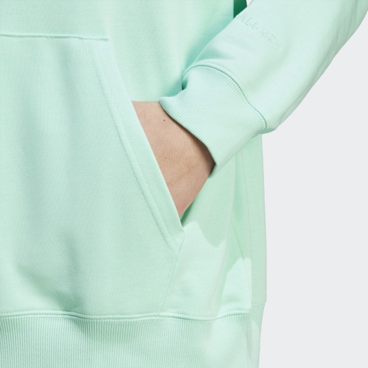 All Szn French Terry Moletom Com Capuz Verde Adidas