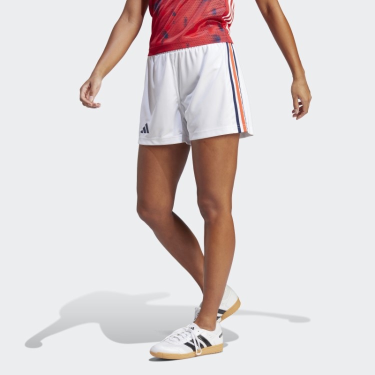 Bermuda Branca De Handebol Da França Adidas