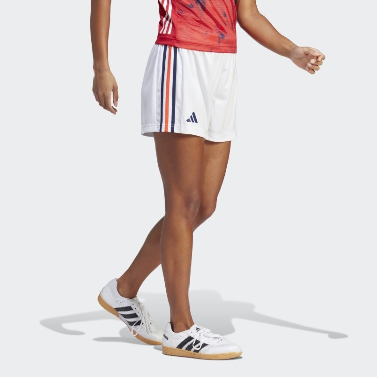 Bermuda Branca De Handebol Da França Adidas