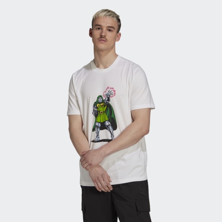 Camiseta Branca Adidas Disney Estampada
