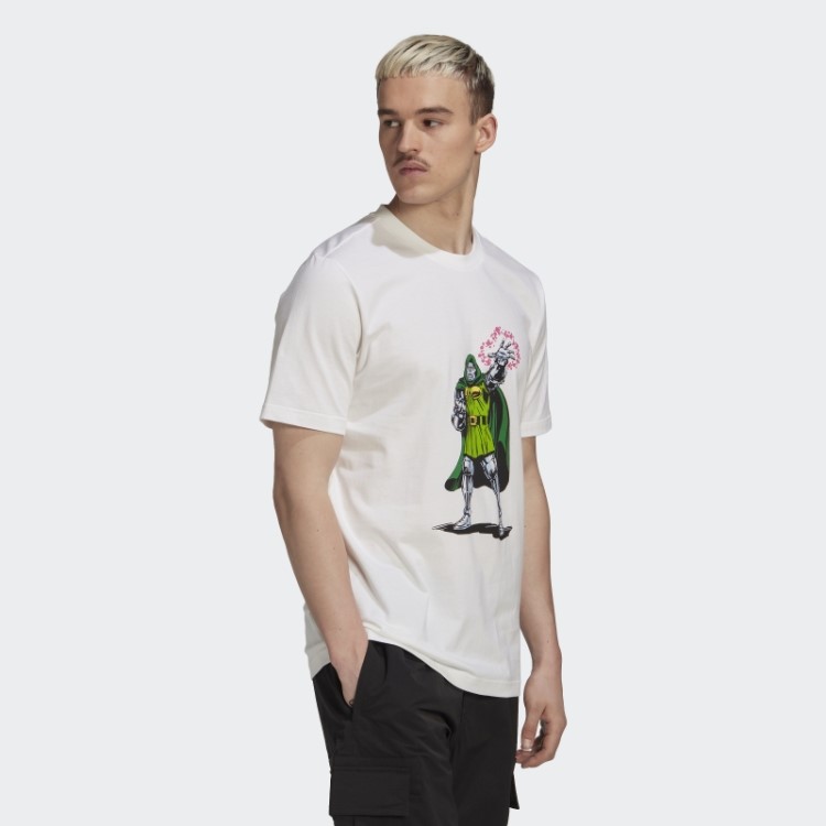 Camiseta Branca Adidas Disney Estampada