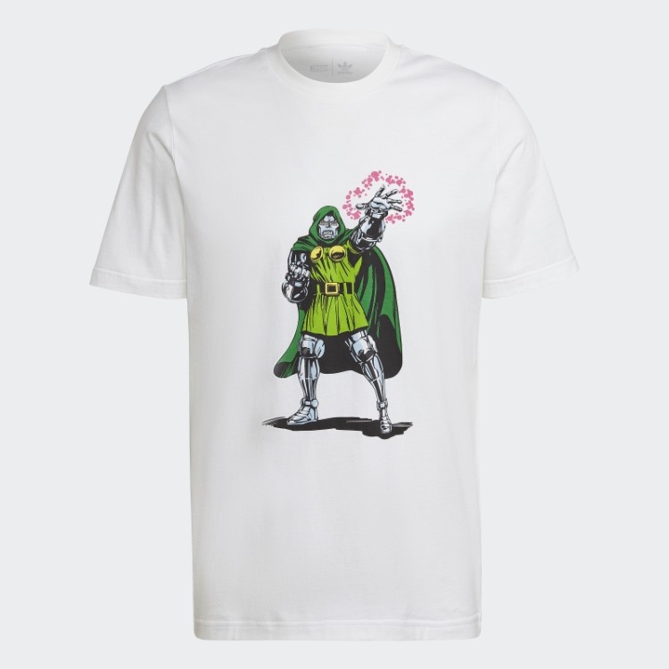 Camiseta Branca Adidas Disney Estampada