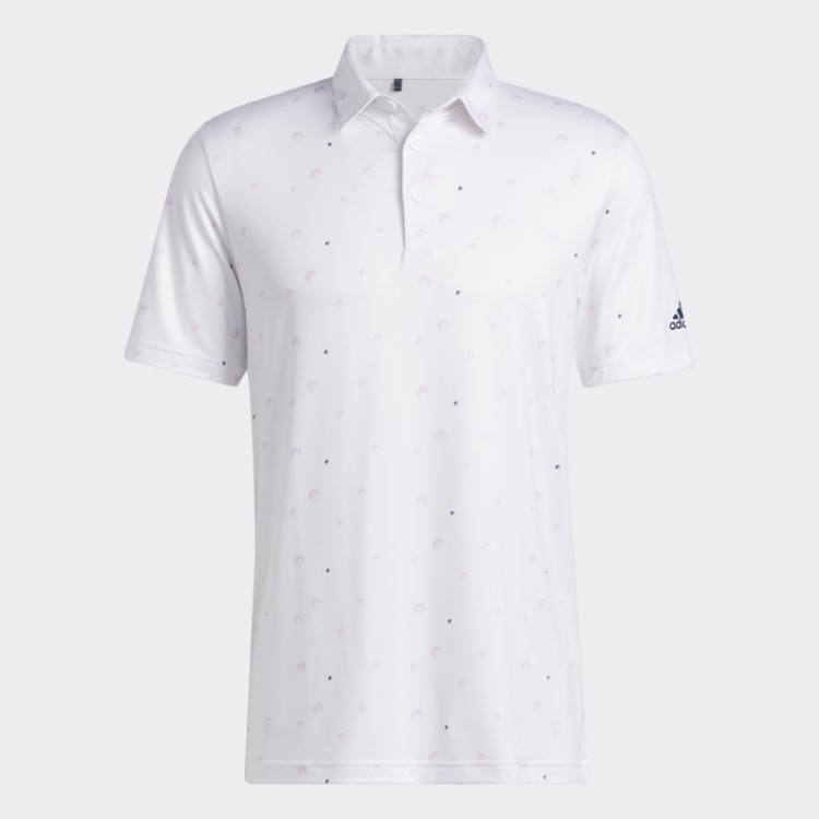 Camisa Polo Com Estampa Allover Branca Ultimate365 Adidas