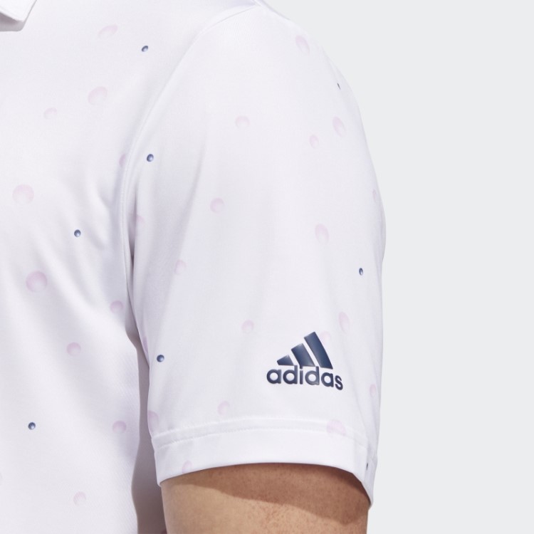 Camisa Polo Com Estampa Allover Branca Ultimate365 Adidas