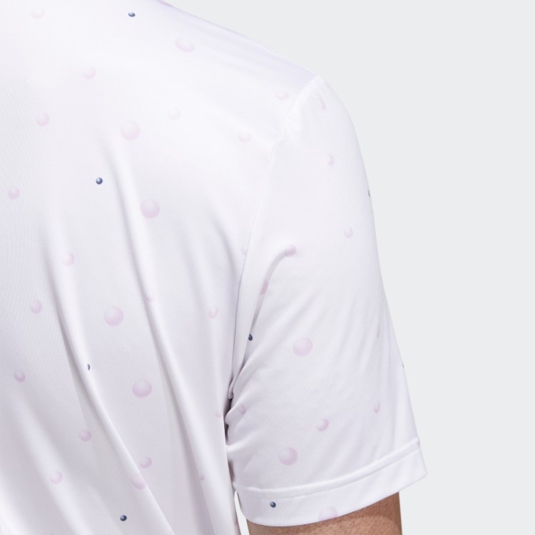 Camisa Polo Com Estampa Allover Branca Ultimate365 Adidas