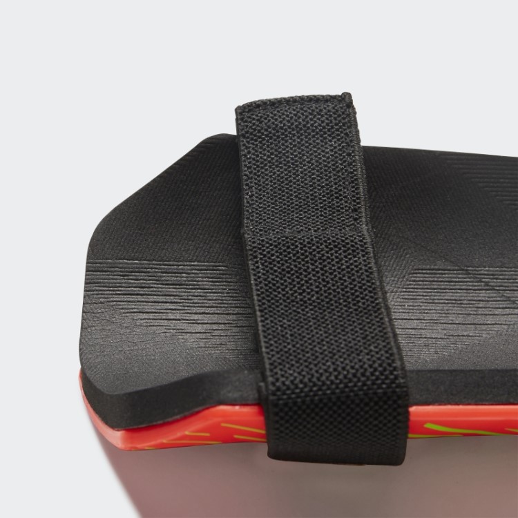 Caneleiras De Treinamento Predator Edge Vermelho Adidas