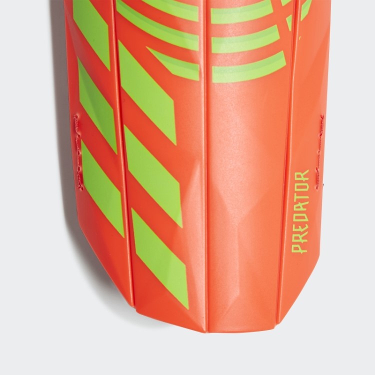 Caneleiras De Treinamento Predator Edge Vermelho Adidas