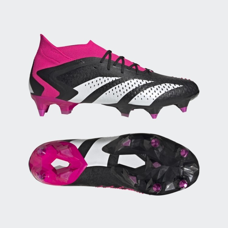 Preto Predador Precisão.1 Botas De Chão Macio Adidas