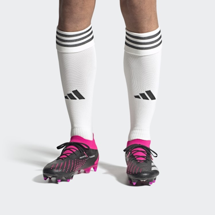 Preto Predador Precisão.1 Botas De Chão Macio Adidas