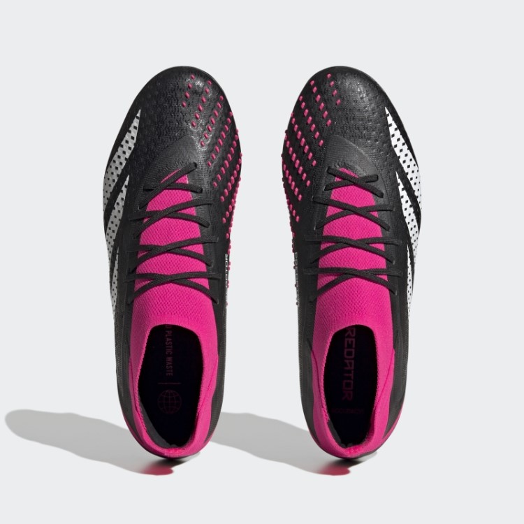 Preto Predador Precisão.1 Botas De Chão Macio Adidas