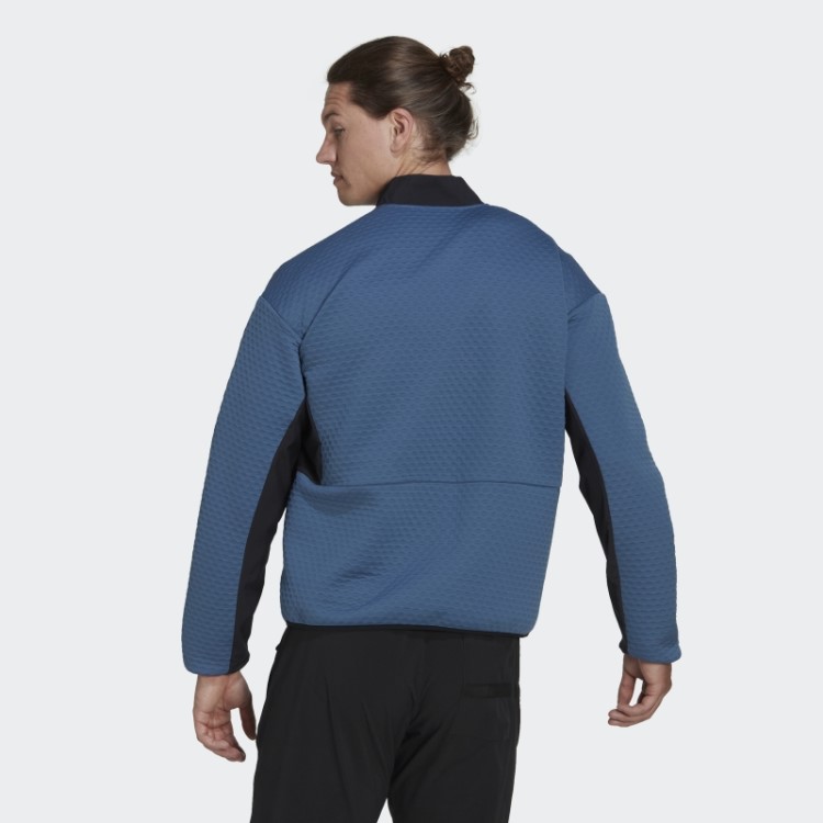 Lã De Caminhada Terrex De Aço Com Meio Zíper Adidas
