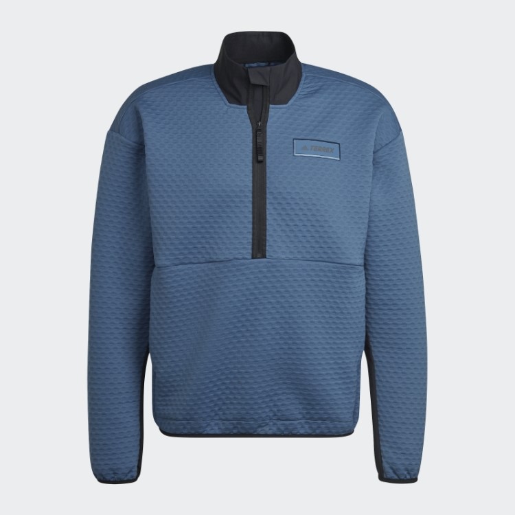 Lã De Caminhada Terrex De Aço Com Meio Zíper Adidas