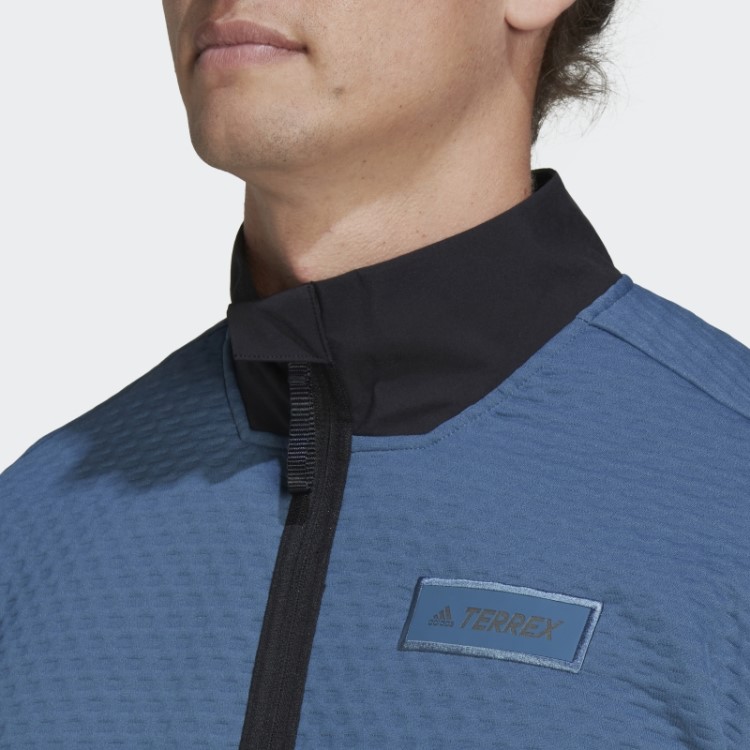 Lã De Caminhada Terrex De Aço Com Meio Zíper Adidas