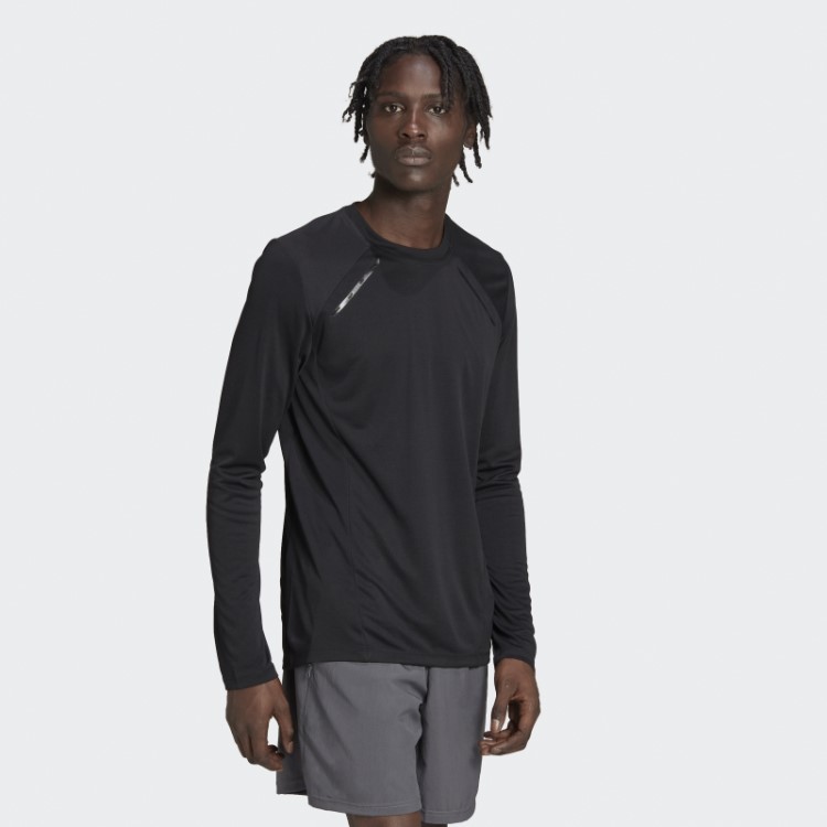 Camiseta Manga Longa Adidas Best Of Adi Training Preta