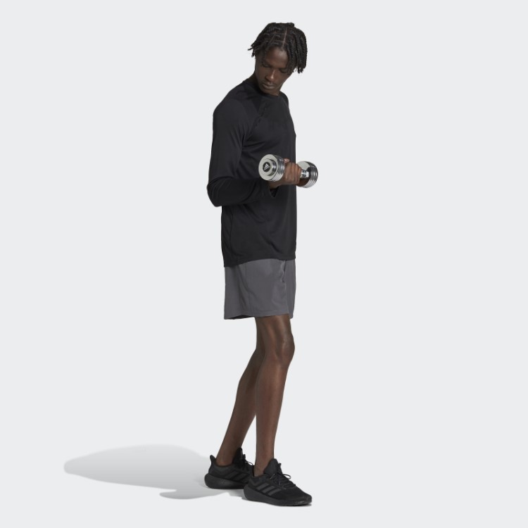 Blusa Manga Longa Adidas Black Best Of Adi Training