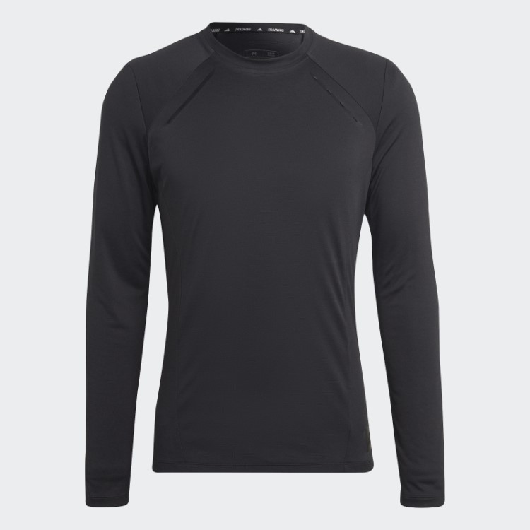 Blusa Manga Longa Adidas Black Best Of Adi Training