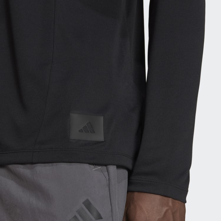 Blusa Manga Longa Adidas Black Best Of Adi Training