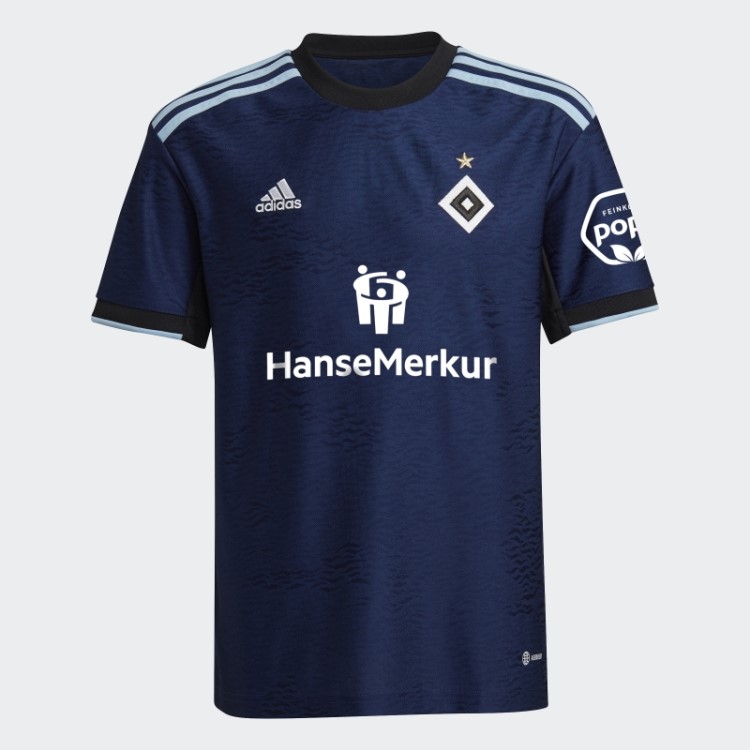Jersey Azul Escuro Adidas Hamburger Sv 22/23 Away
