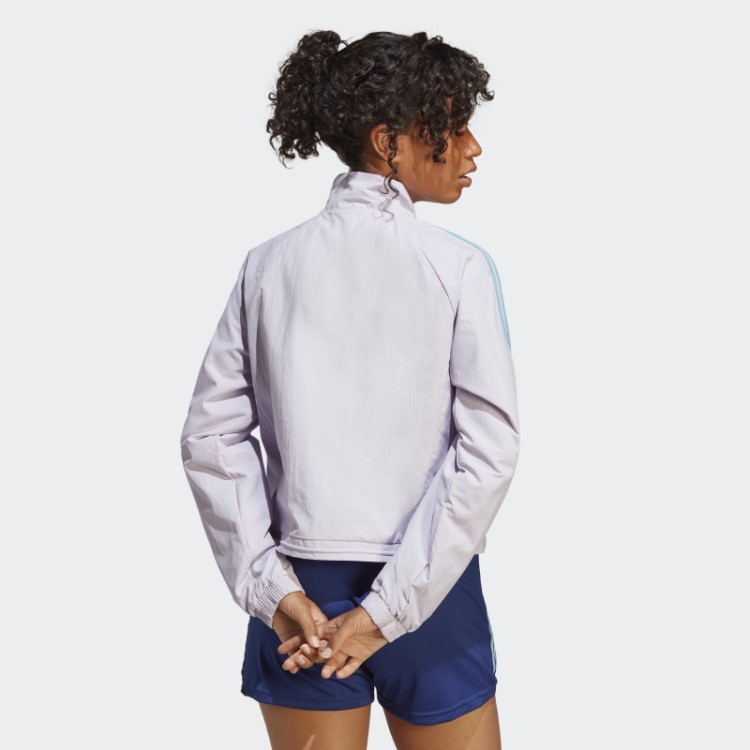 Jaqueta Em Tecido Tiro Fashion Adidas Silver Dawn