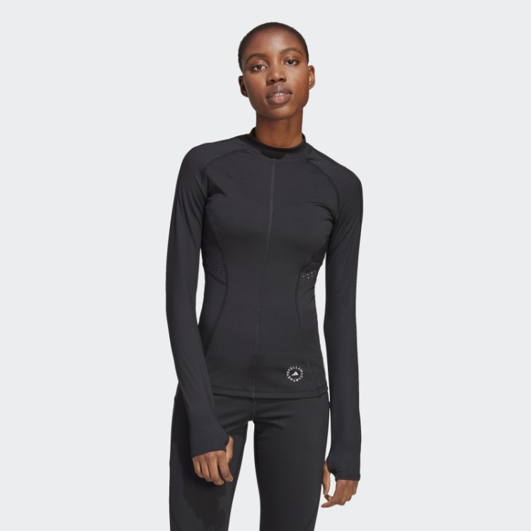 Top Manga Longa Adidas By Stella Mccartney True Purpose Top Preto Quente