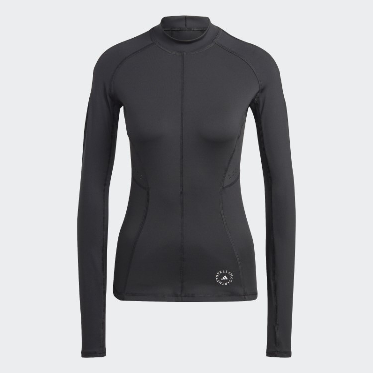 Top Manga Longa Adidas By Stella Mccartney True Purpose Top Preto Quente