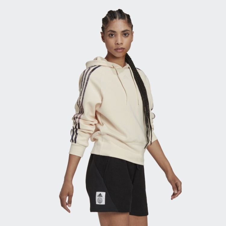 Moletom Com Estampa Allover Ecru Matiz Adidas
