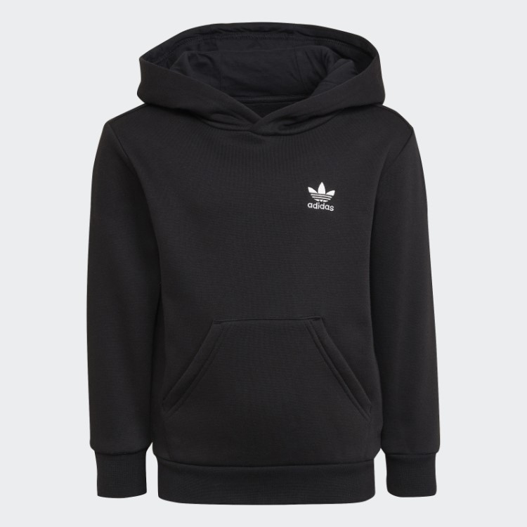 Conjunto De Moletom Preto Adicolor Adidas
