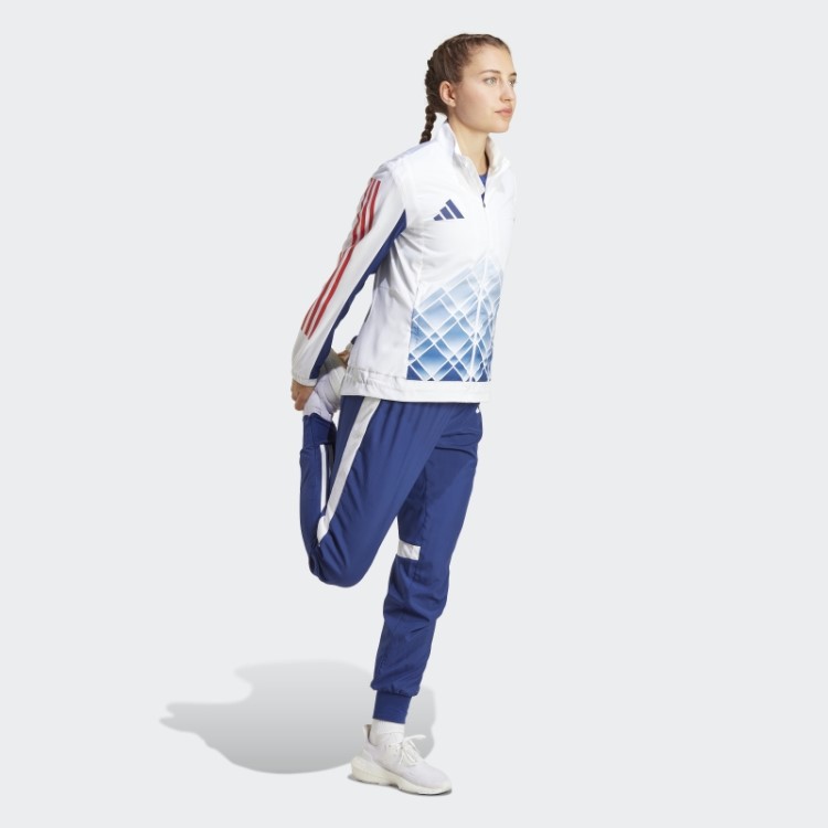 Top De Corrida Adidas Branco