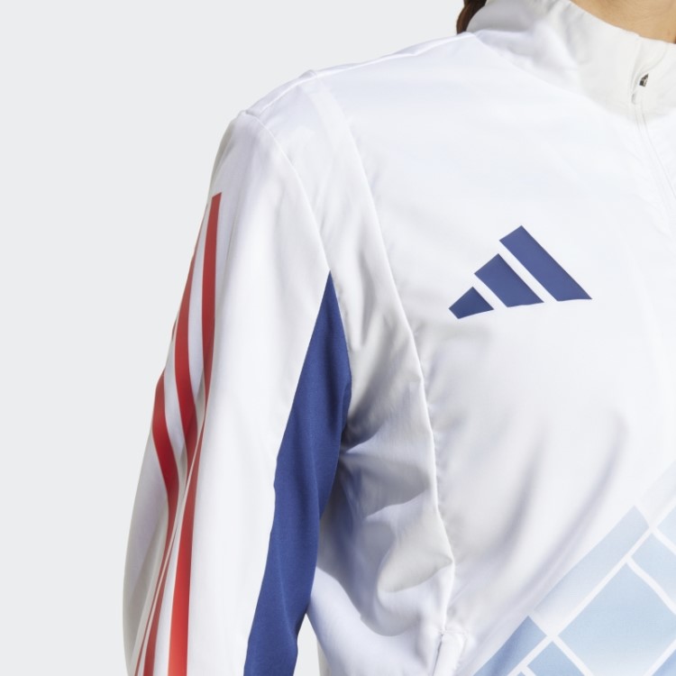 Top De Corrida Adidas Branco