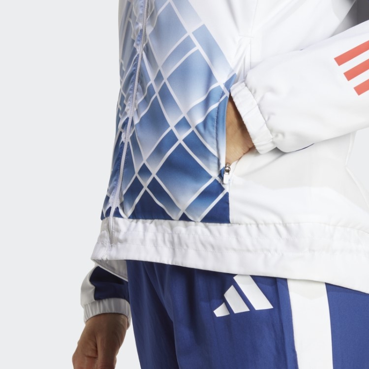 Top De Corrida Adidas Branco