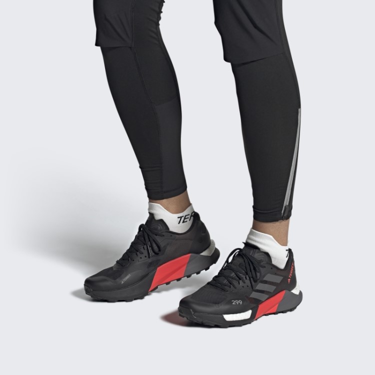 Tênis De Corrida Preto Terrex Agravic Ultra Trail Adidas