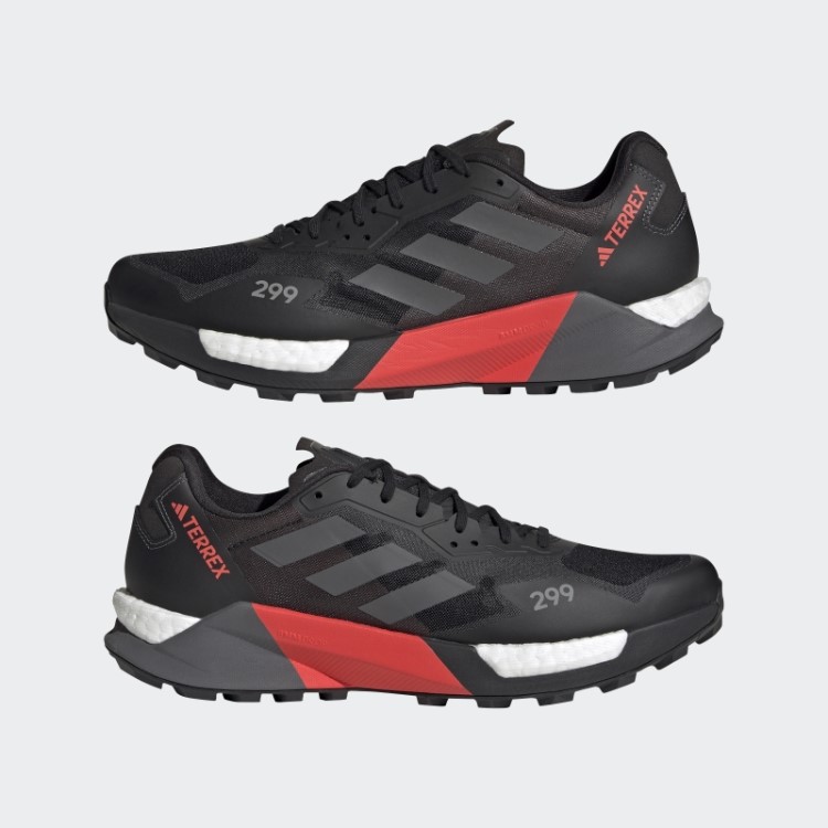 Tênis De Corrida Preto Terrex Agravic Ultra Trail Adidas