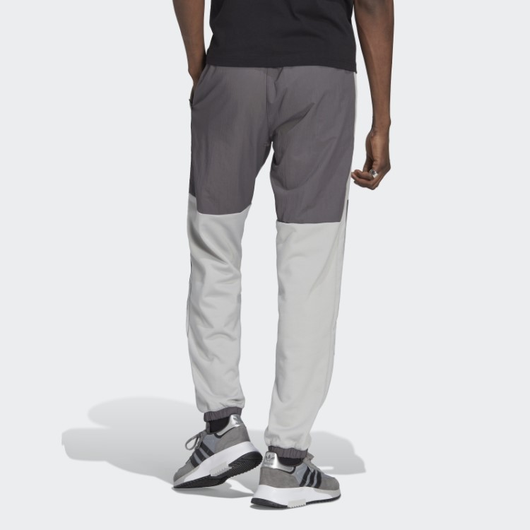 Calça De Trilha Misturada De Tecido De Inverno Adidas Adventure Cinza Quente