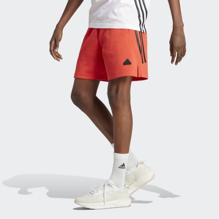 Future Icons Short Com As Três Listras Vermelho Adidas