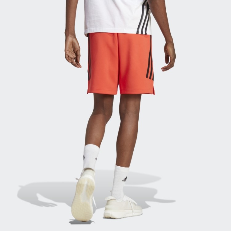 Future Icons Short Com As Três Listras Vermelho Adidas