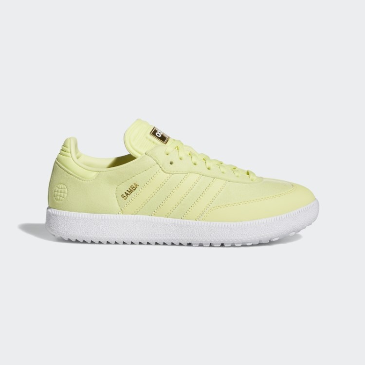 Edição Especial Sapatilhas De Golfe Sem Pontas Amarelas Adidas