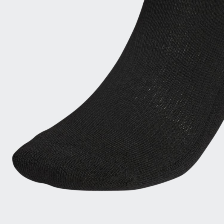 Meias Adidas Pretas Almofadadas Atléticas 6 Pares