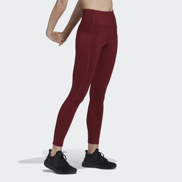 Calça De Corrida Marrom Nobre Adidas Karlie Kloss