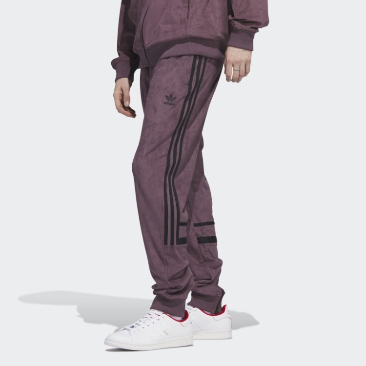 Calça De Pelúcia Marrom Adicolor Classics Adidas